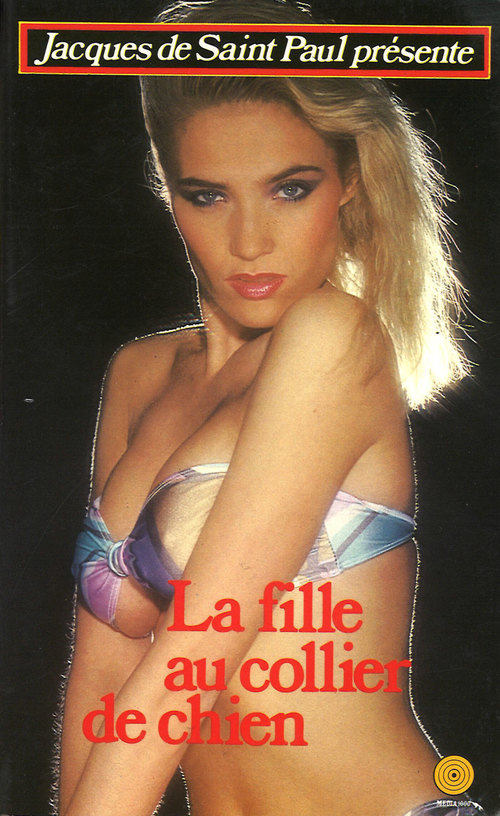 Couverture ebook de La fille au collier de chien, de Jacques De Saint Paul