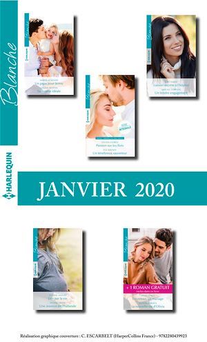 Couverture ebook de Pack mensuel Blanche : 10 romans + 1 gratuit (Janvier 2020), de Collectif