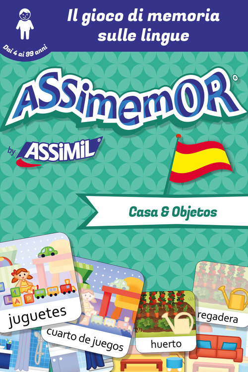 Couverture ebook de Assimemor - Le mie prime parole in spagnolo: Casa y Objetos, de Celadon, Lea Fabre