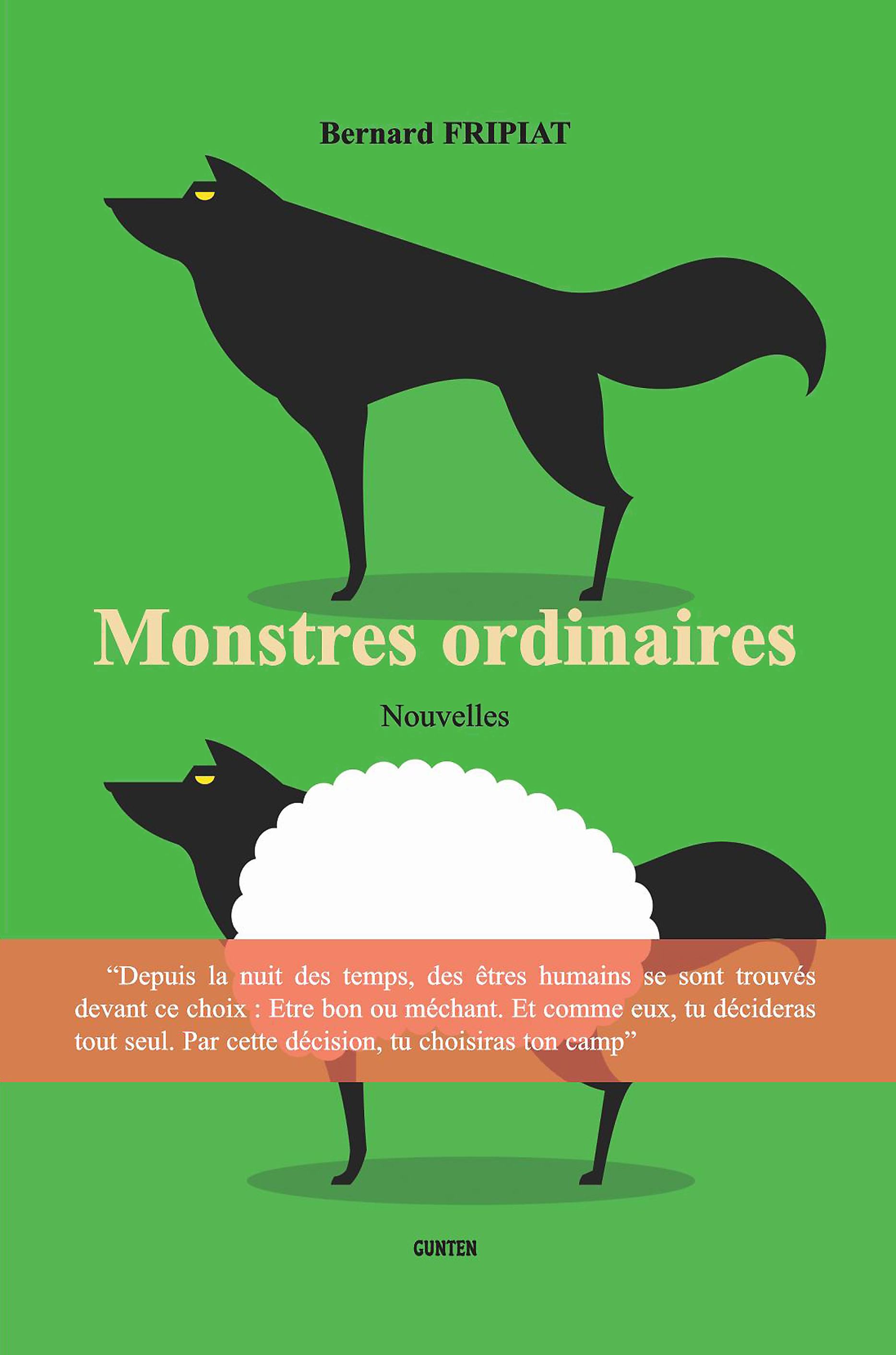 Couverture ebook de Monstres ordinaires, de Fripiat Bernard
