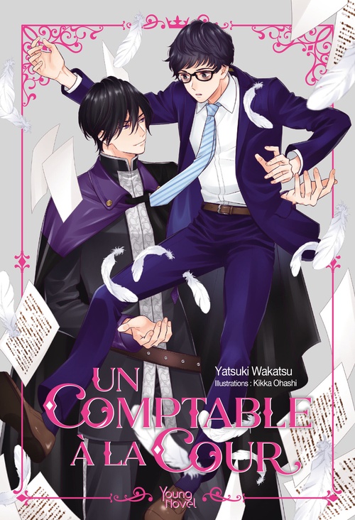 Couverture ebook de Un comptable à la cour (Roman) - Tome 1, de Yatsuki Wakatsu, Kikka Ohashi