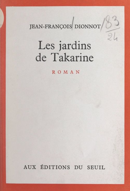 ebook cover of Les jardins de Takarine, by Jean-Francois Dionnot