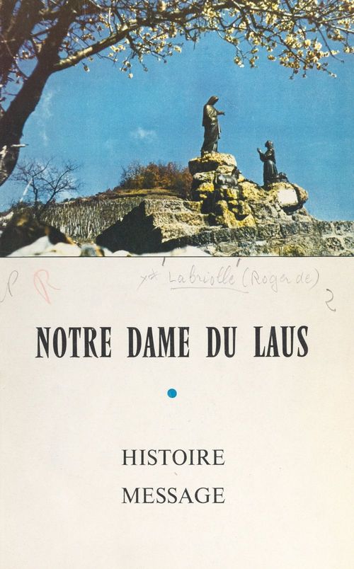Couverture ebook de Notre-Dame du Laus, de Roger De Labriolle