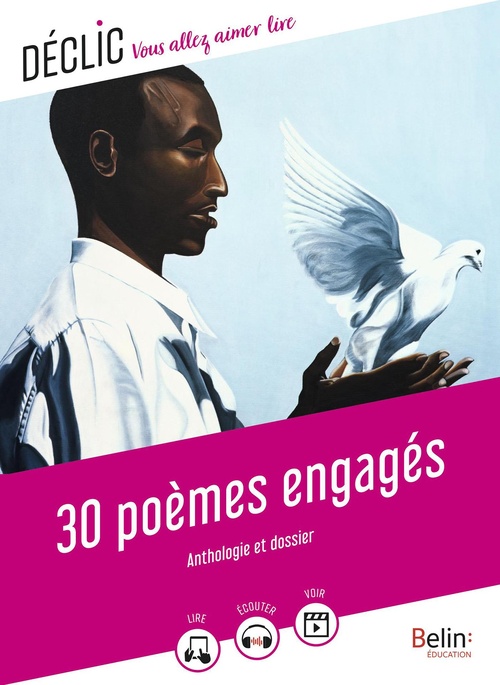 ebook cover of 30 poèmes engagés, by Aurélie Lagadec