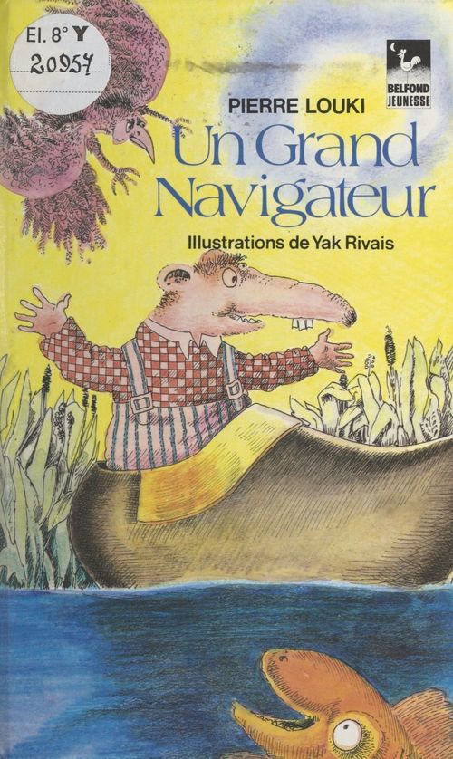 Couverture ebook de Un grand navigateur, de Pierre Louki