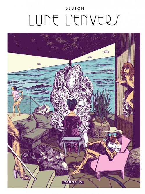 Couverture ebook de Lune l'envers, de Blutch