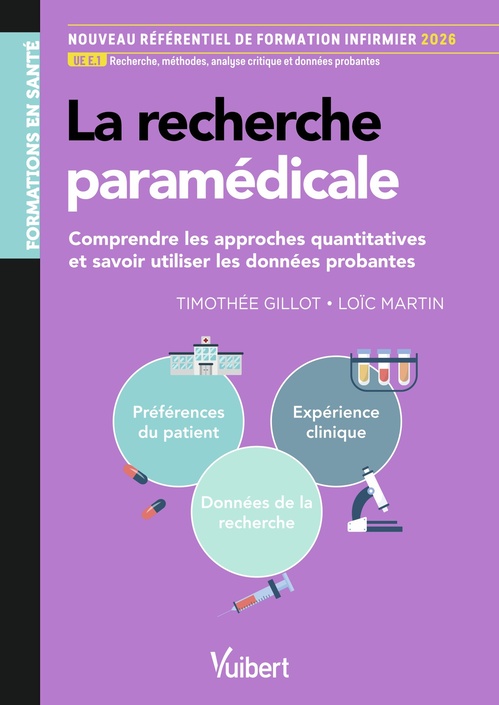 Couverture ebook de La recherche paramédicale, de Timothée Gillot Devillers, Loic Martin