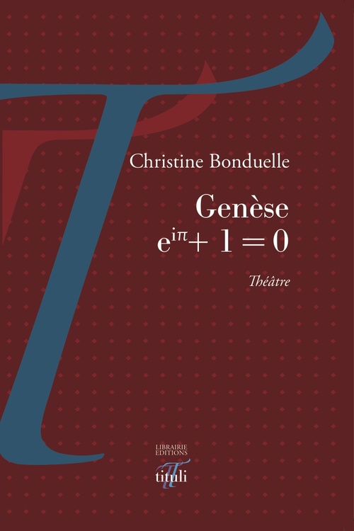 ebook cover of Genesis, eipi + 1 = 0, by Christine Bonduelle