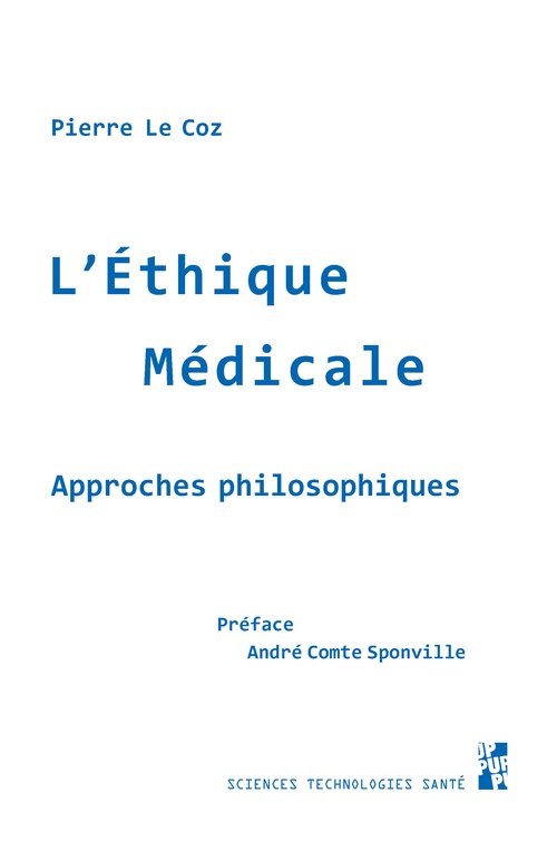 Couverture ebook de L´éthique médicale, de Pierre le Coz