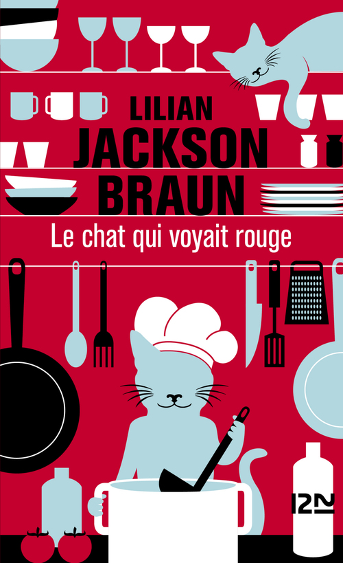 ebook cover of Le chat qui voyait rouge, by Lilian jackson Braun