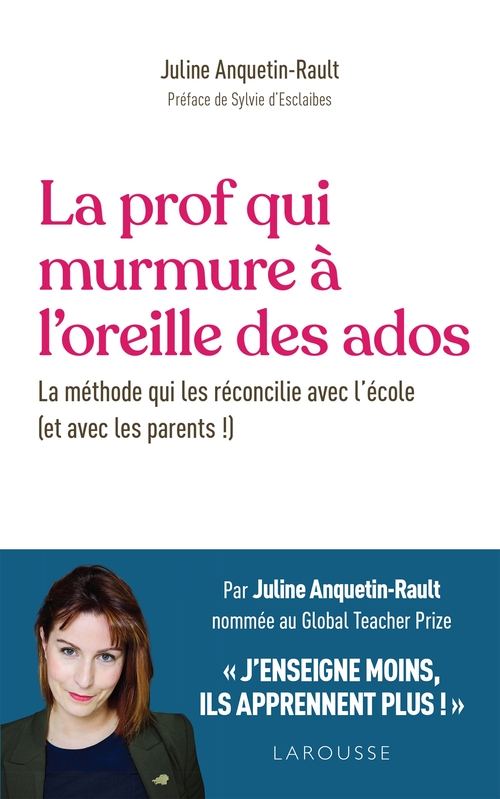 ebook cover of La prof qui murmure à l'oreille des ados, by Juline Anquetin Rault