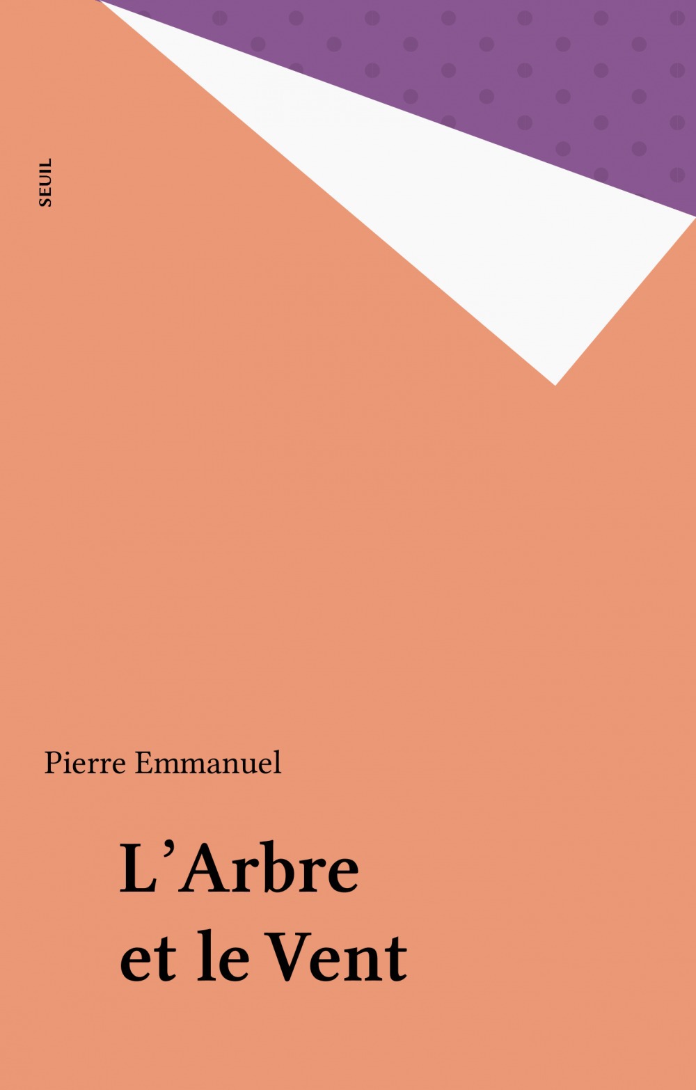 ebook cover of L'Arbre et le Vent, by Pierre Emmanuel