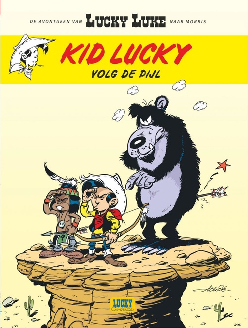 Couverture ebook de Kid Lucky 4, de Achdé