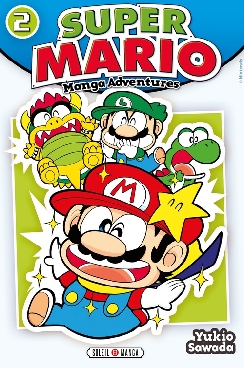 Couverture ebook de Super Mario Manga Adventures T02, de Yukio Sawada