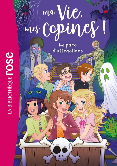 Couverture ebook de Ma vie, mes copines 33 - Le parc d'attractions, de Hachette Livre