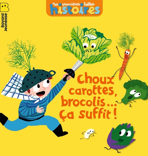 Couverture ebook de Choux, carottes, brocolis... ça suffit !, de Catherine Leblanc