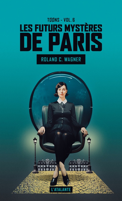 Couverture ebook de Toons, de Roland C. Wagner