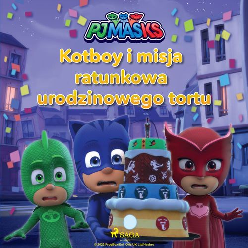 Couverture audiobook de Pidzamersi - Kotboy i misja ratunkowa urodzinowego tortu, de Eone