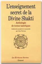 Couverture ebook de L'enseignement secret de la Divine Shakti, de Jean Varenne