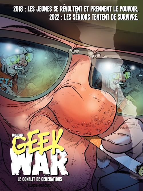 ebook cover of Geek War. Le conflit de générations, by Mo-CDM