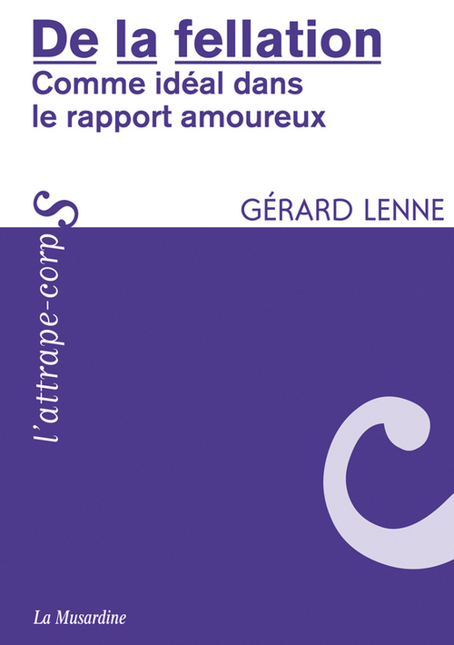 ebook cover of De la fellation, by Gérard Lenne