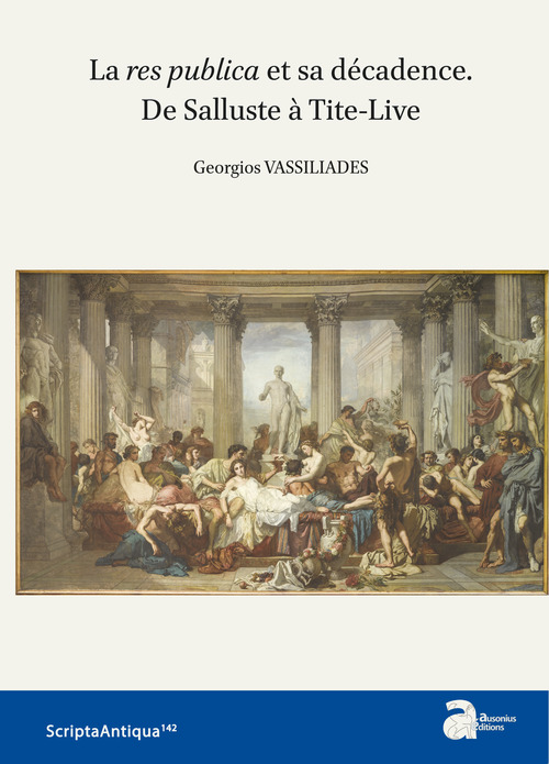 ebook cover of La res publica et sa décadence, by Georgios Vassiliades