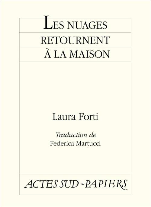 ebook cover of Les nuages retournent à la maison, by Laura Forti