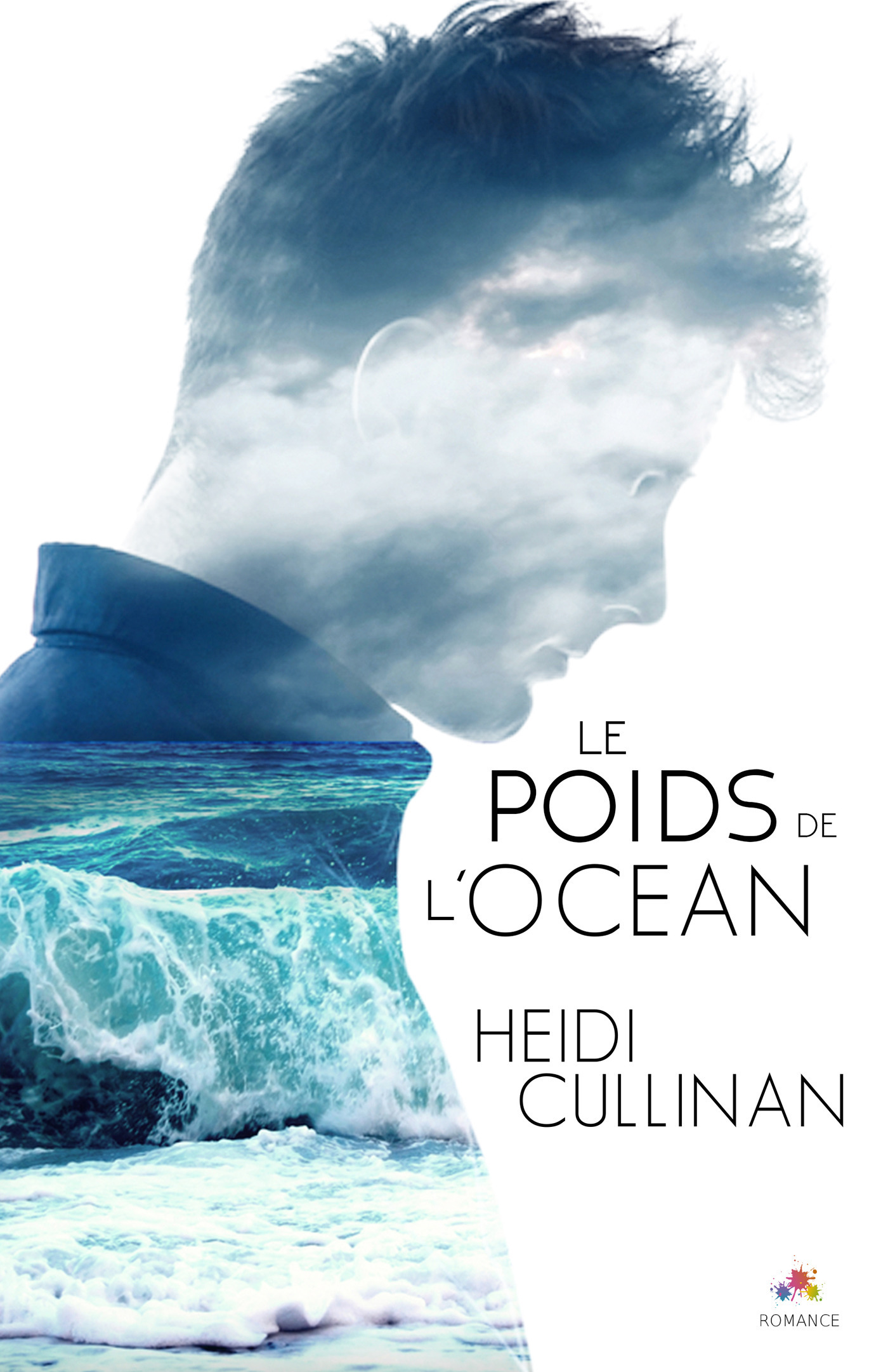 ebook cover of Le poids de l'océan, by Heidi Cullinan