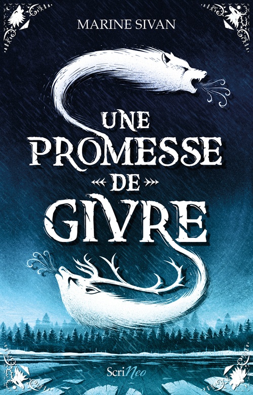 ebook cover of Une promesse de givre, by Marine Sivan
