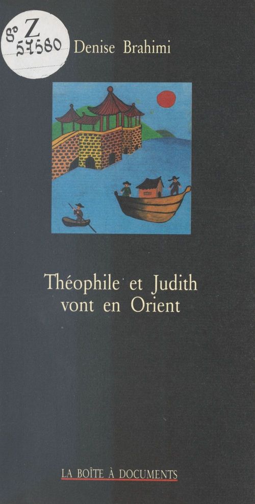 Couverture ebook de Théophile et Judith vont en Orient, de Denise Brahimi