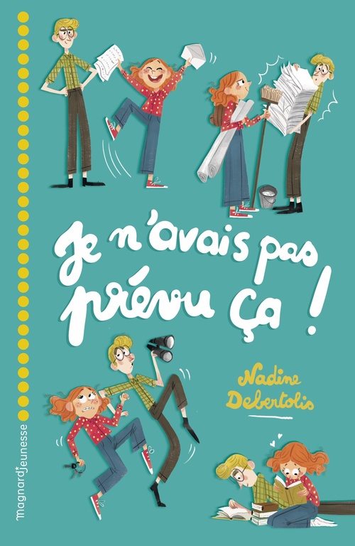 Couverture ebook de Je n'avais pas prévu ça, de Nadine Debertolis