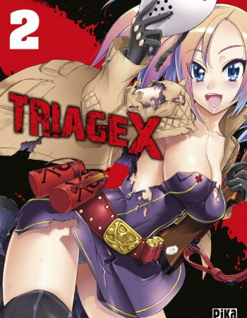 ebook cover of Triage X T02, by Shouji Sato