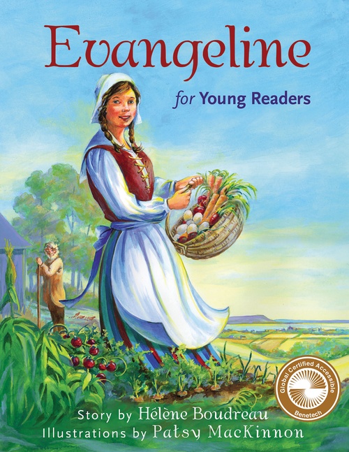ebook cover of Evangeline for Young Readers, by Helene Boudreau