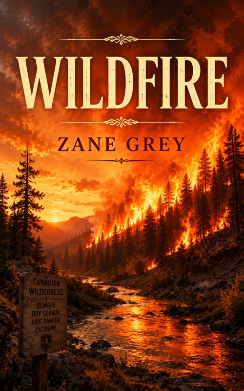 ebook cover of Wildfire, by Zane Grey