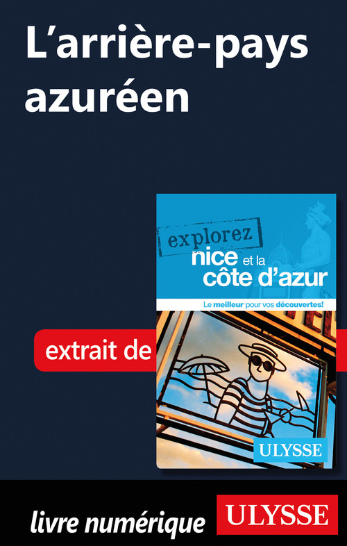 Couverture ebook de L'arrière-pays azuréen, de Sarah Meublat