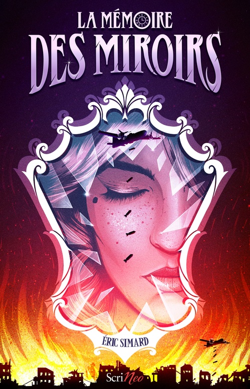 ebook cover of La mémoire des miroirs, by Éric Simard