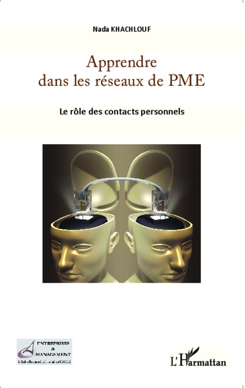 Couverture ebook de Apprendre dans les réseaux de PME, de Nada Khachlouf