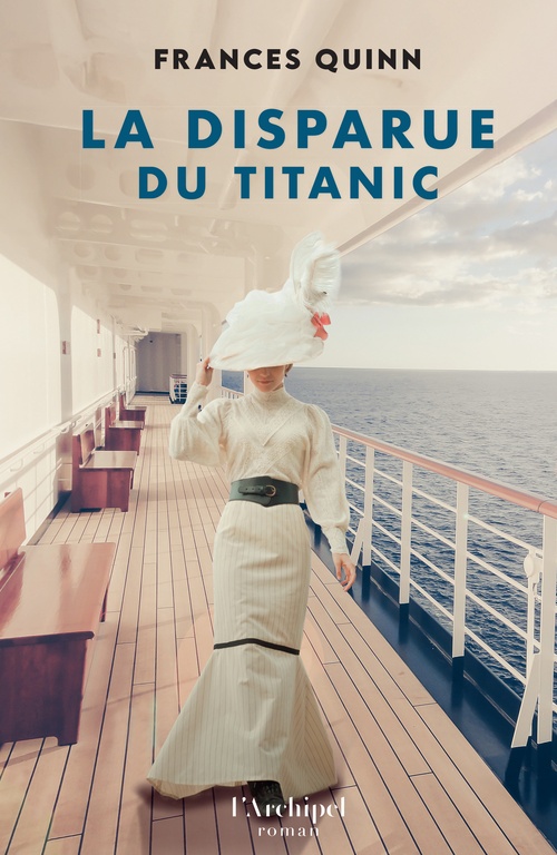 ebook cover of La Disparue du Titanic, by Frances Quinn