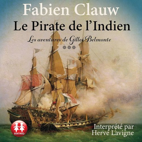 Couverture audiobook de Le pirate de l'indien, de Fabien Clauw