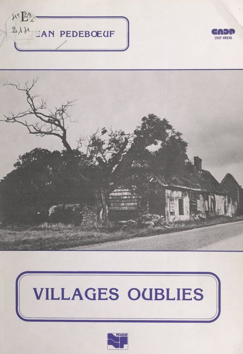 Couverture ebook de Villages oubliés, de Jean Pedeboeuf