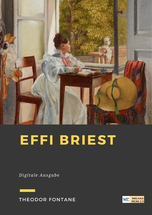 Couverture ebook de Effi Briest, de Theodor Fontane