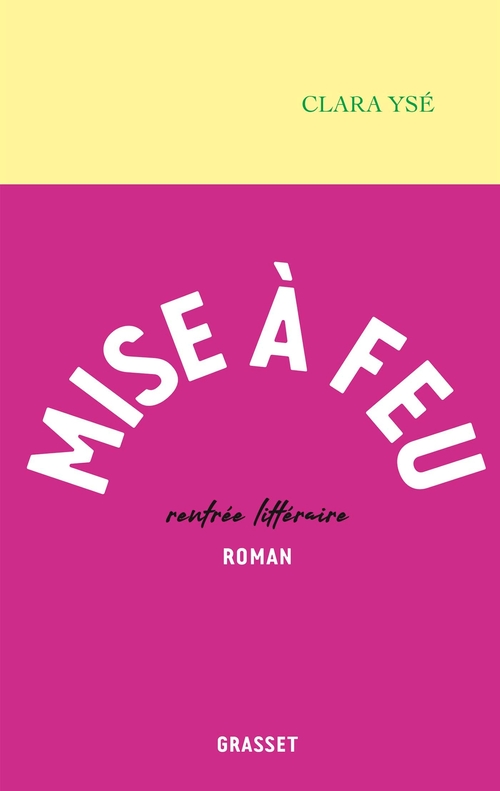 ebook cover of Mise à feu, by Clara Ysé