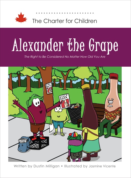Couverture ebook de Alexander the Grape, de Dustin Milligan
