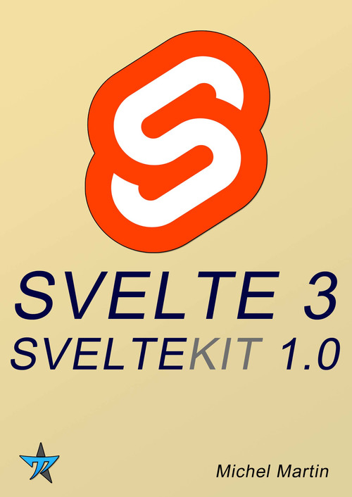 Couverture ebook de Svelte 3, de Mediaforma Michel Martin