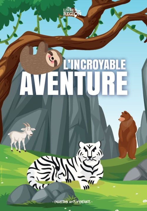 Couverture ebook de L'incroyable aventure, de Laetitia Dewolf