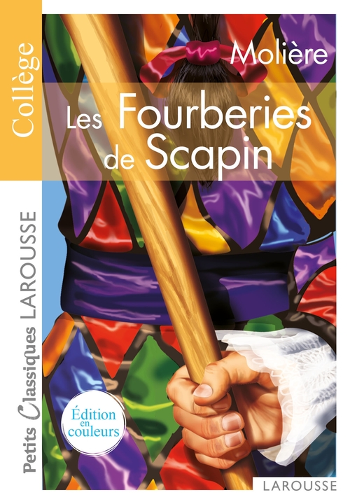 ebook cover of Les Fourberies de Scapin, by Jean-Baptiste Molière (Poquelin dit)