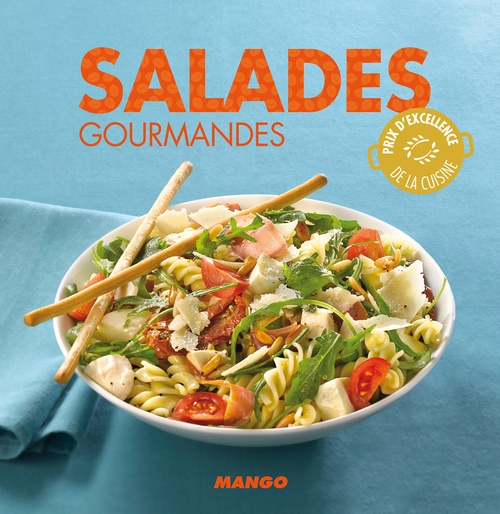 Couverture ebook de Salades gourmandes, de Marie-Laure Tombini