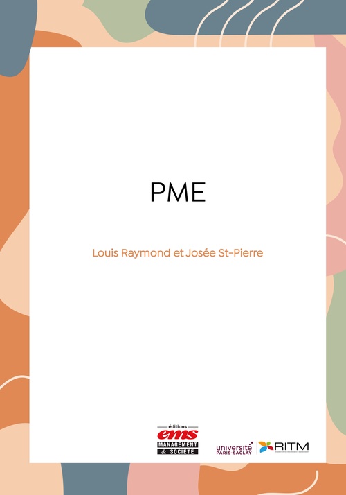 Couverture ebook de Pme, de Josee St-Pierre, Louis Raymond