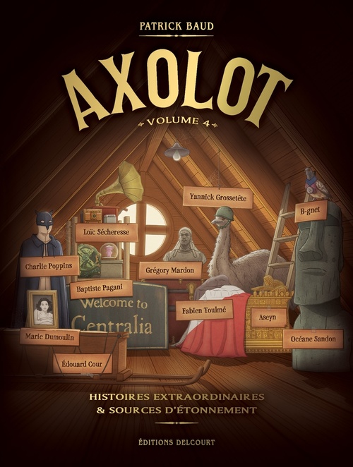 ebook cover of Axolot T04, by Patrick Baud