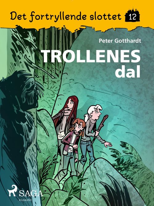 ebook cover of Det fortryllende slottet 12 -Trollenes dal, by Peter Gotthardt